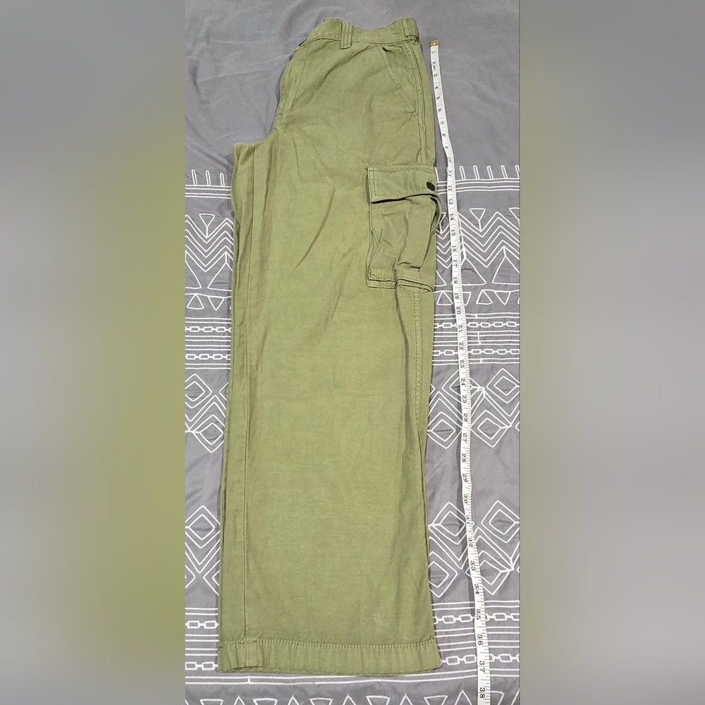 Madewell Low Slung Straight Leg Cargo Pants Size 26 - Picture 2 of 8